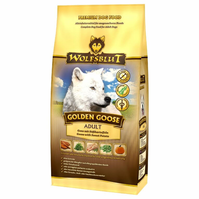Günstig Wolfsblut Golden Goose Adult 2kg i mPreisvergleich in unserem Onlineshop auf Hundeliebe-shop.de kaufen.