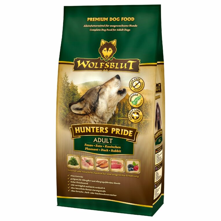 Günstig Wolfsblut Hunters Pride Adult 2kg i mPreisvergleich in unserem Onlineshop auf Hundeliebe-shop.de kaufen.