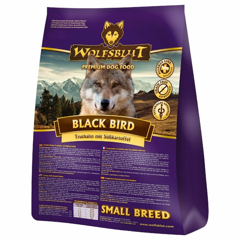 Günstig Wolfsblut Black Bird Small Breed 2kg i mPreisvergleich in unserem Onlineshop auf Hundeliebe-shop.de kaufen.