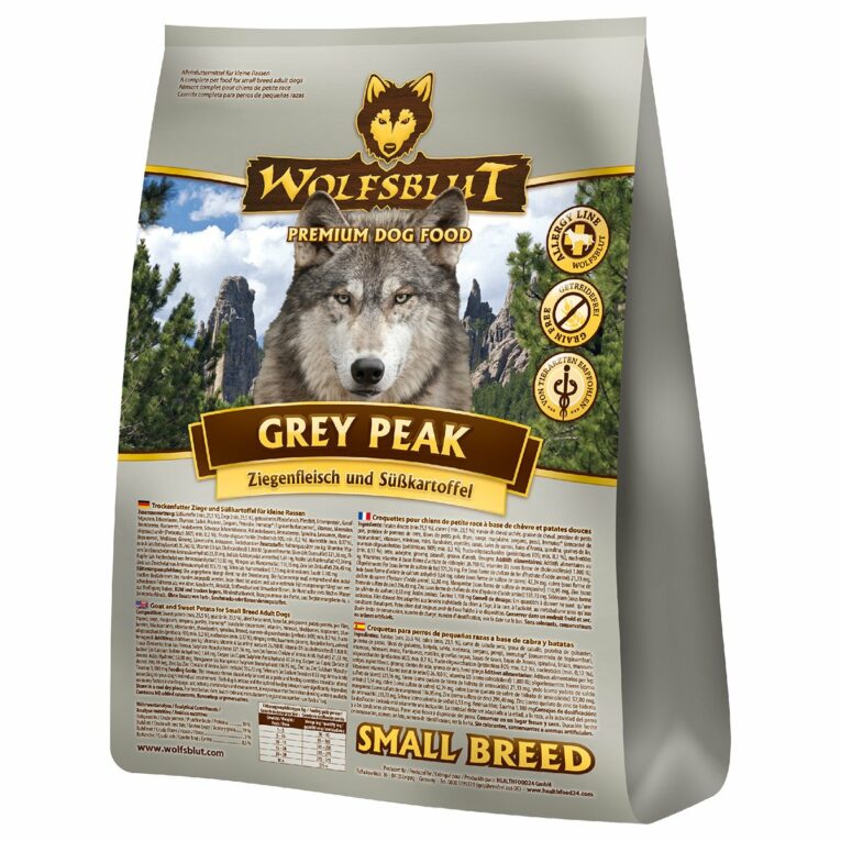 Günstig Wolfsblut Grey Peak Small Breed 2kg i mPreisvergleich in unserem Onlineshop auf Hundeliebe-shop.de kaufen.