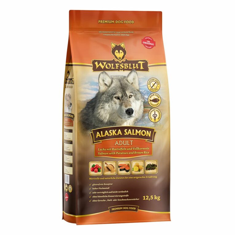 Günstig Wolfsblut Alaska Salmon 2×12