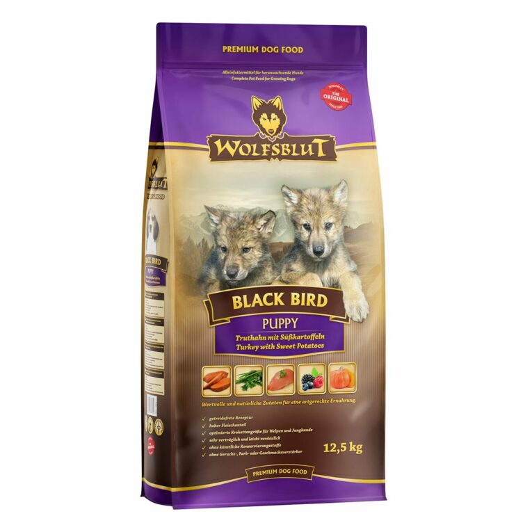 Günstig Wolfsblut Black Bird Puppy 2×12