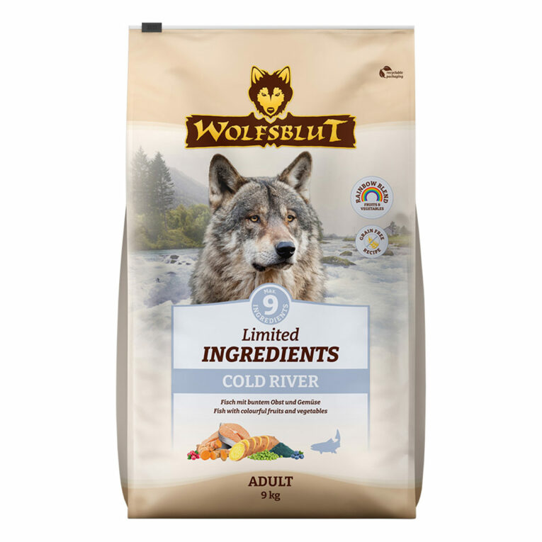 Günstig Wolfsblut Limited Ingredients Cold River Adult 9kg i mPreisvergleich in unserem Onlineshop auf Hundeliebe-shop.de kaufen.