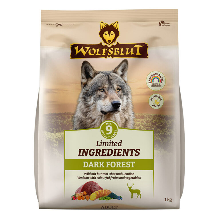 Günstig Wolfsblut Limited Ingredients Dark Forest Adult 1kg i mPreisvergleich in unserem Onlineshop auf Hundeliebe-shop.de kaufen.