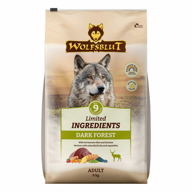 Günstig Wolfsblut Limited Ingredients Dark Forest Adult 9kg i mPreisvergleich in unserem Onlineshop auf Hundeliebe-shop.de kaufen.