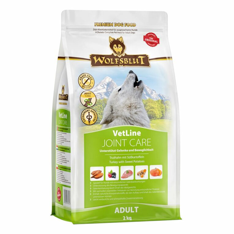 Günstig Wolfsblut VetLine Joint Care Truthahn 2kg i mPreisvergleich in unserem Onlineshop auf Hundeliebe-shop.de kaufen.