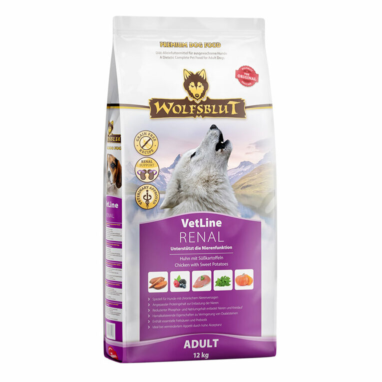 Günstig Wolfsblut VetLine Renal Huhn 12kg i mPreisvergleich in unserem Onlineshop auf Hundeliebe-shop.de kaufen.