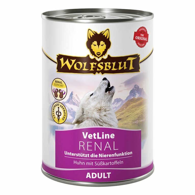 Günstig Wolfsblut VetLine Renal – Huhn 6x395g i mPreisvergleich in unserem Onlineshop auf Hundeliebe-shop.de kaufen.
