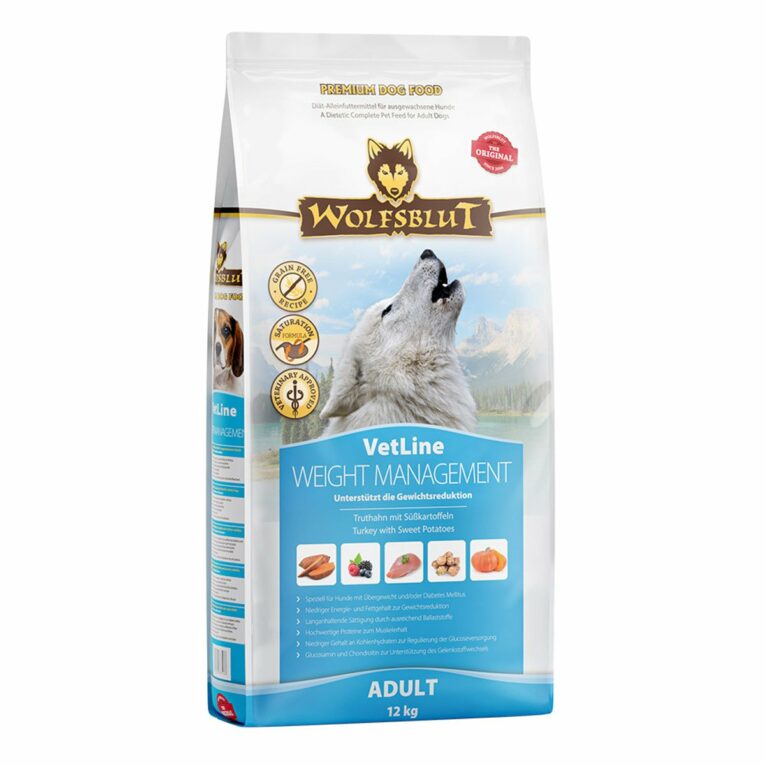 Günstig Wolfsblut VetLine Weight Management Truthahn 12kg i mPreisvergleich in unserem Onlineshop auf Hundeliebe-shop.de kaufen.