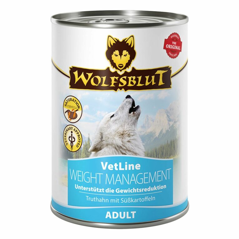 Günstig Wolfsblut VetLine Weight Management – Truthahn 6x395g i mPreisvergleich in unserem Onlineshop auf Hundeliebe-shop.de kaufen.