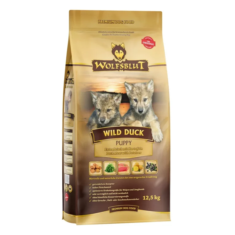 Günstig Wolfsblut Wild Duck Puppy 2×12