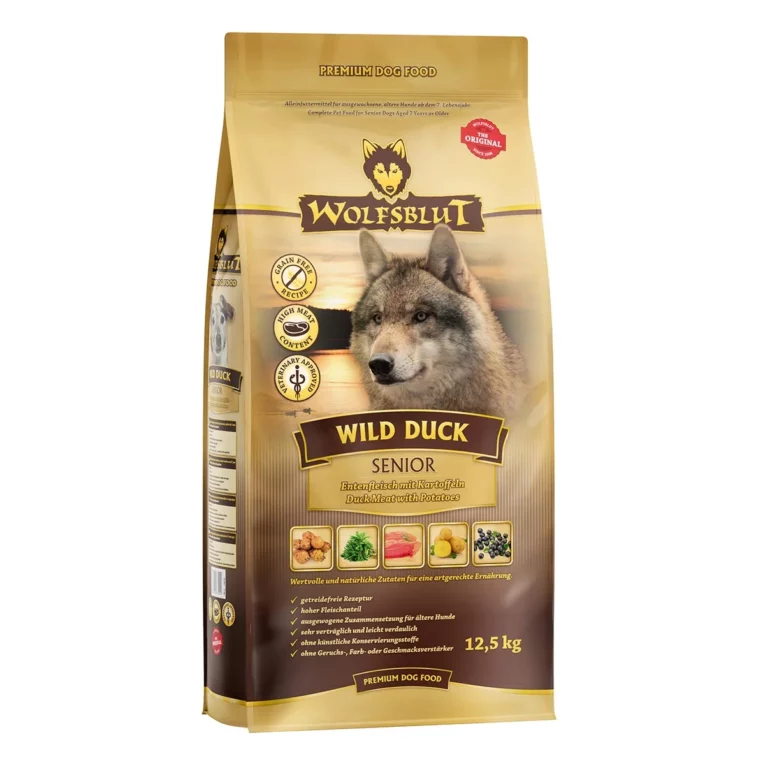 Günstig Wolfsblut Wild Duck Senior 2×12