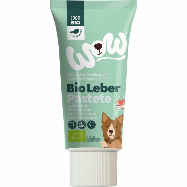 Günstig WOW BIO Leberpastete 3x80g i mPreisvergleich in unserem Onlineshop auf Hundeliebe-shop.de kaufen.