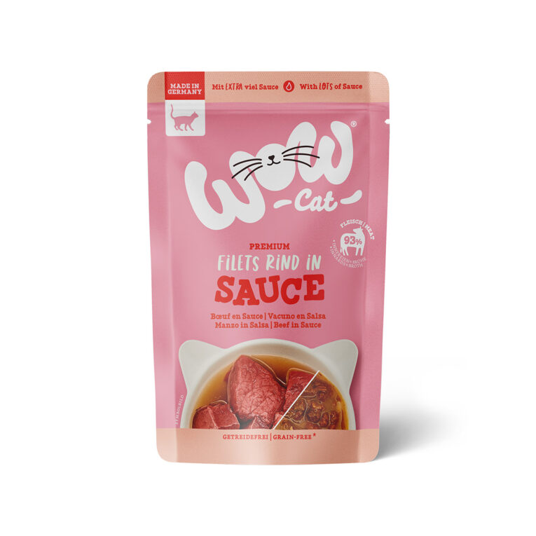 Günstig WOW CAT Rind in Sauce 8x85g i mPreisvergleich in unserem Onlineshop auf Hundeliebe-shop.de kaufen.