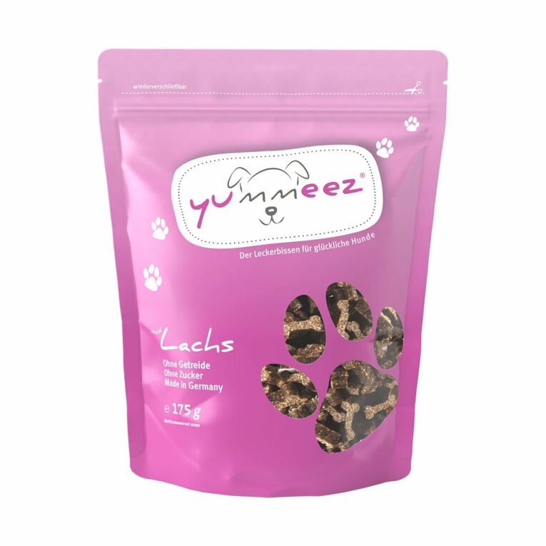 Günstig yummeez CLASSIC BONIES 175g Lachs i mPreisvergleich in unserem Onlineshop auf Hundeliebe-shop.de kaufen.