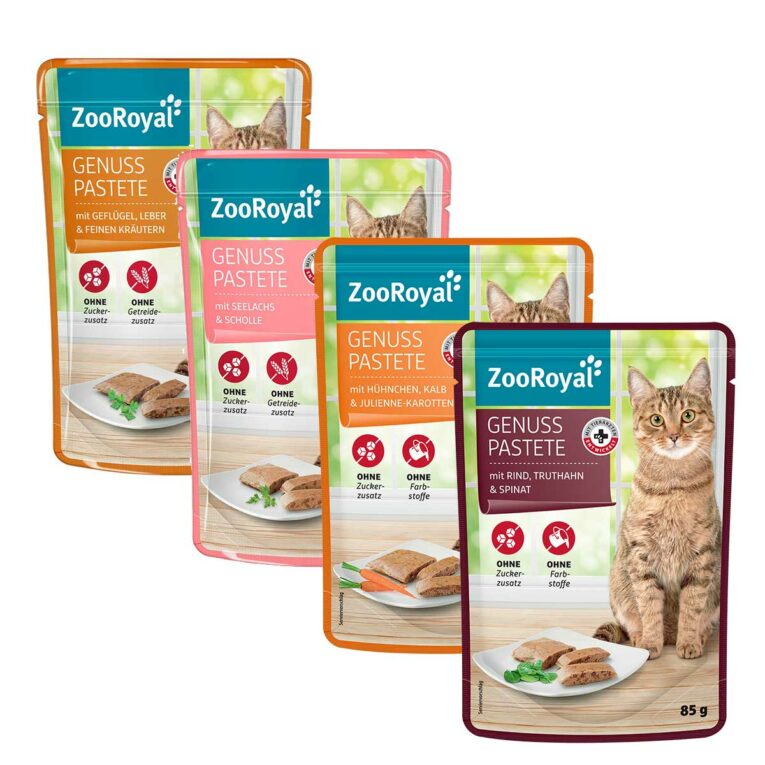 Günstig ZooRoyal Genuss Pastete Mixpaket 96x85g i mPreisvergleich in unserem Onlineshop auf Hundeliebe-shop.de kaufen.