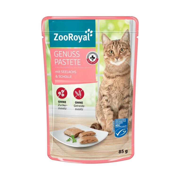 Günstig ZooRoyal Genuss Pastete mit Seelachs und Scholle 24x85g i mPreisvergleich in unserem Onlineshop auf Hundeliebe-shop.de kaufen.