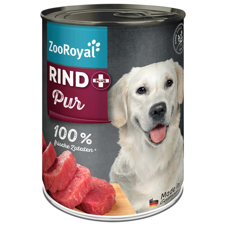 Günstig ZooRoyal Rind+ pur 6x400g i mPreisvergleich in unserem Onlineshop auf Hundeliebe-shop.de kaufen.