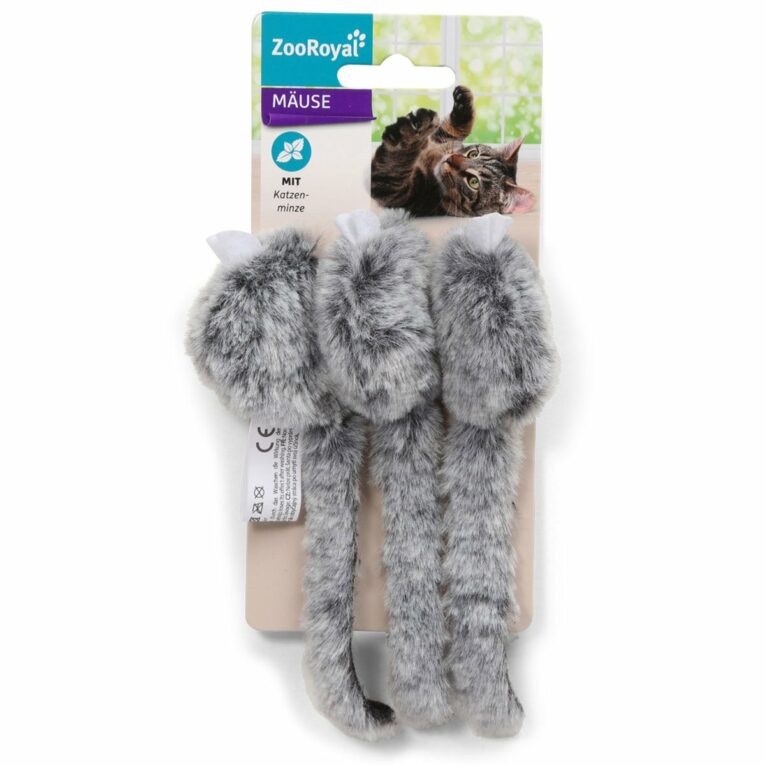 Günstig ZooRoyal Spielmäuse mit Katzenminze 3er Set i mPreisvergleich in unserem Onlineshop auf Hundeliebe-shop.de kaufen.