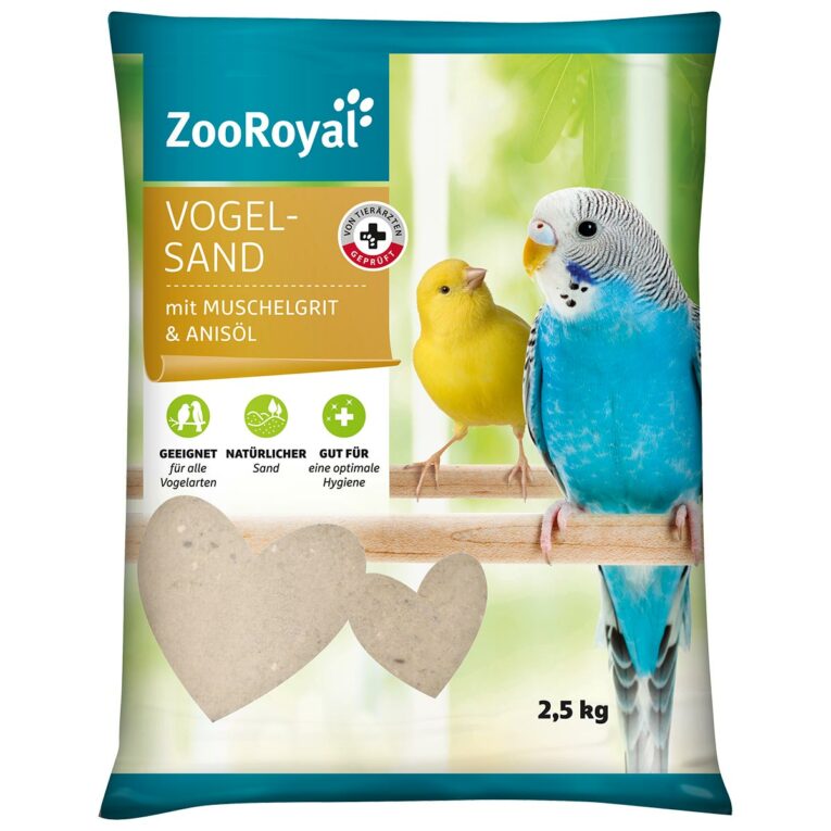 Günstig ZooRoyal Vogelsand mit Muschelgrit & Anisöl 2