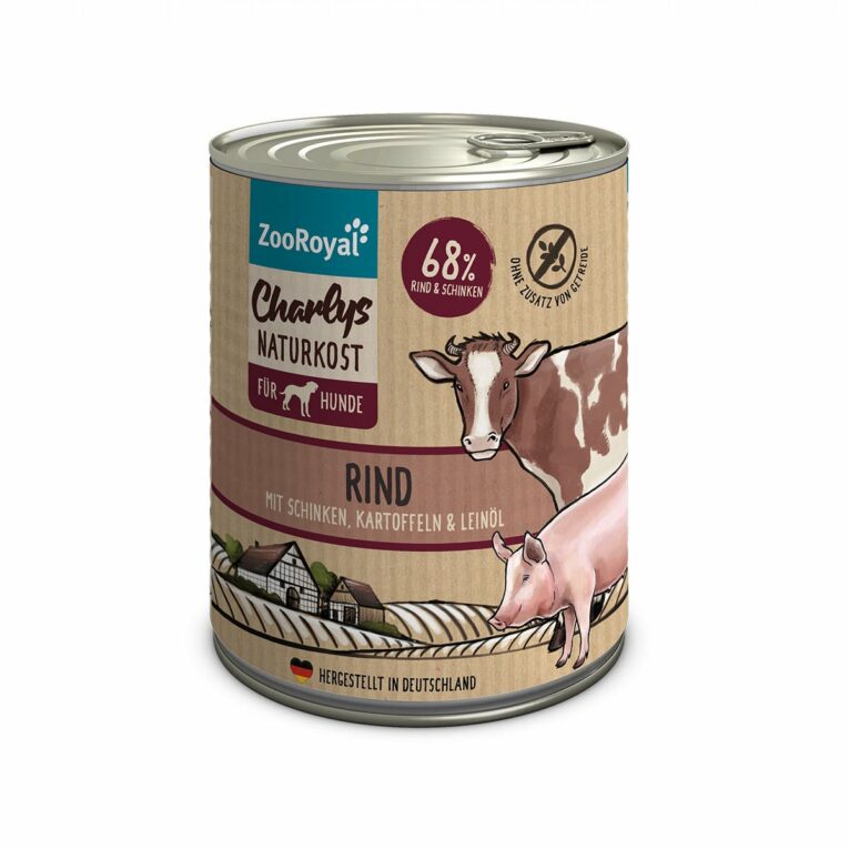 Günstig ZooRoyal Charlys Naturkost Rind