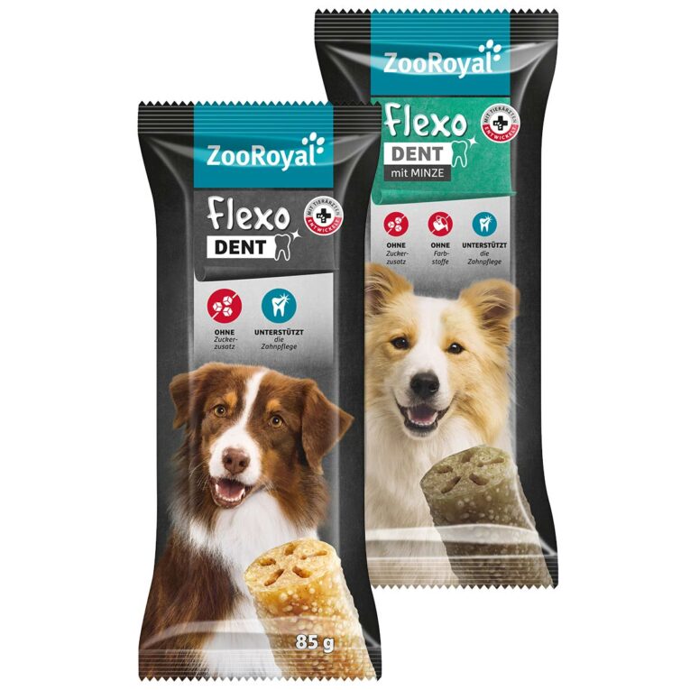 Günstig ZooRoyal Flexodent Mixpaket 15x85g i mPreisvergleich in unserem Onlineshop auf Hundeliebe-shop.de kaufen.