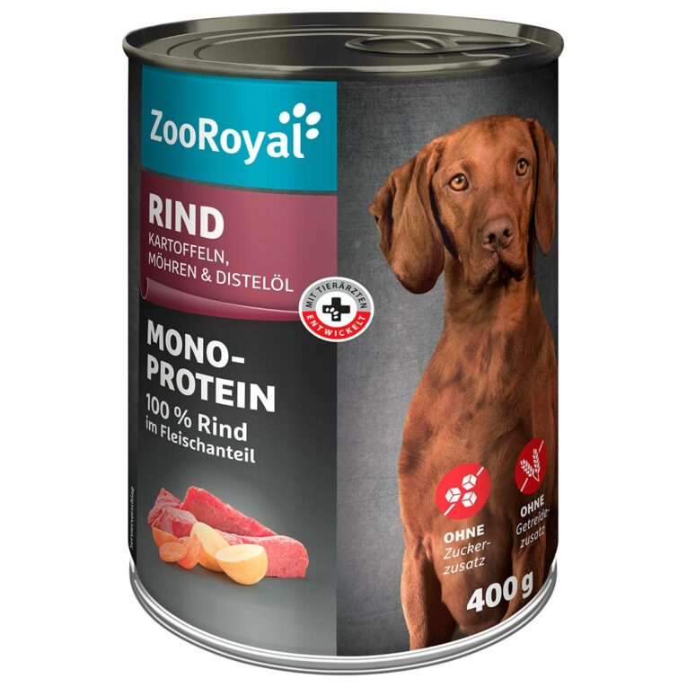 Günstig ZooRoyal Mono-Protein Rind mit Kartoffeln