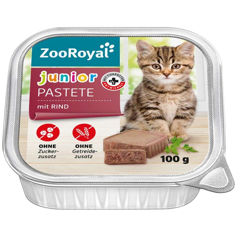 Günstig ZooRoyal Junior Pastete mit Rind 16x100g i mPreisvergleich in unserem Onlineshop auf Hundeliebe-shop.de kaufen.