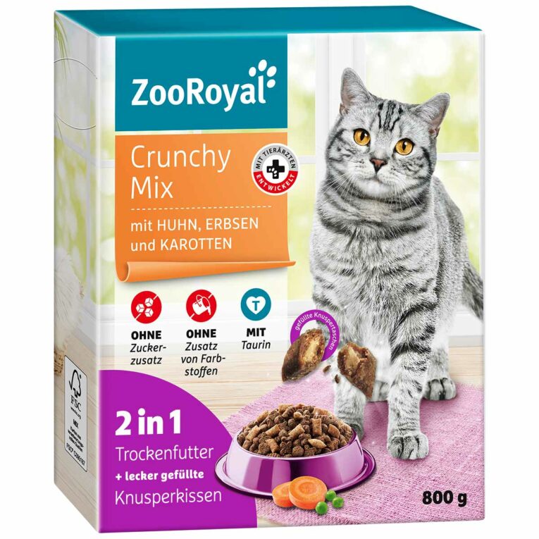 Günstig ZooRoyal Crunchy Mix mit Huhn