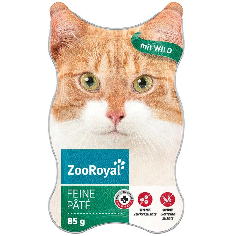Günstig ZooRoyal Feine Paté mit Wild 18x85g i mPreisvergleich in unserem Onlineshop auf Hundeliebe-shop.de kaufen.