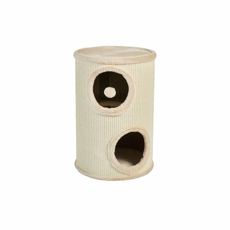 Günstig ZooRoyal Kratztonne Alma 56 cm creme/beige i mPreisvergleich in unserem Onlineshop auf Hundeliebe-shop.de kaufen.
