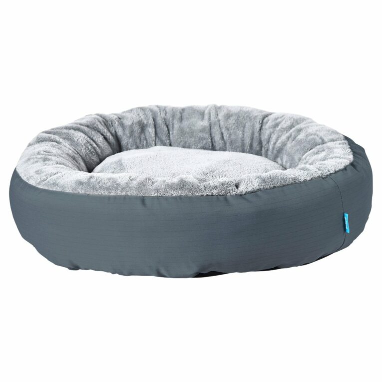 Günstig ZooRoyal Kuschelbett Milo rund für Hunde & Katzen Ø 75×20 cm anthrazit i mPreisvergleich in unserem Onlineshop auf Hundeliebe-shop.de kaufen.