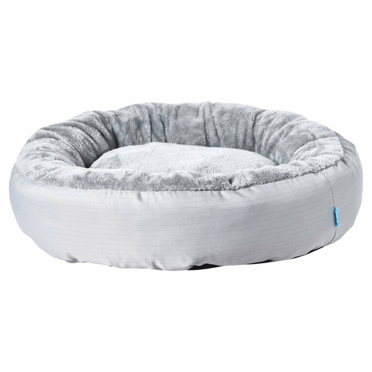 Günstig ZooRoyal Kuschelbett Milo rund für Hunde & Katzen Ø 75×20 cm hellgrau i mPreisvergleich in unserem Onlineshop auf Hundeliebe-shop.de kaufen.