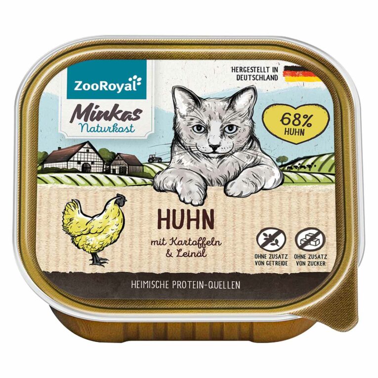 Günstig ZooRoyal Minkas Naturkost Huhn mit Kartoffeln 16x100g i mPreisvergleich in unserem Onlineshop auf Hundeliebe-shop.de kaufen.