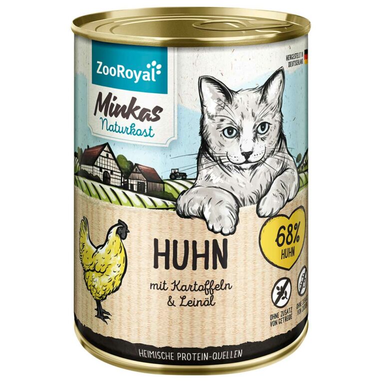Günstig ZooRoyal Minkas Huhn mit Kartoffeln 12x400g i mPreisvergleich in unserem Onlineshop auf Hundeliebe-shop.de kaufen.