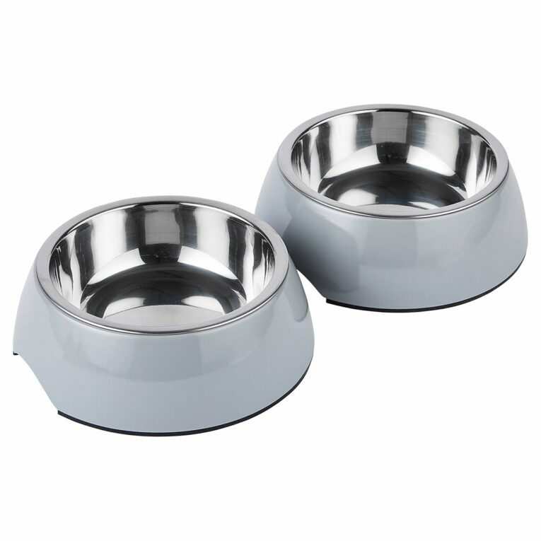 Günstig ZooRoyal Melamin-Napf L 700ml 2er Set grau 700ml i mPreisvergleich in unserem Onlineshop auf Hundeliebe-shop.de kaufen.