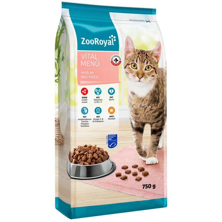 Günstig ZooRoyal Vital-Menü reich an MSC Fisch 750g i mPreisvergleich in unserem Onlineshop auf Hundeliebe-shop.de kaufen.