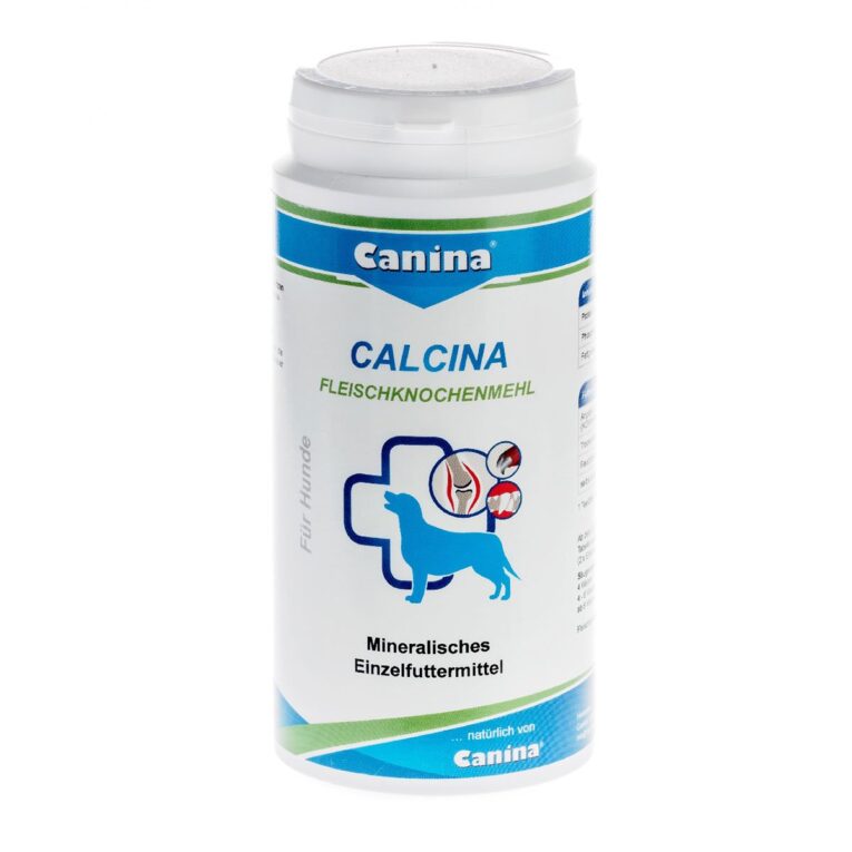 Günstig Canina Pharma Calcina Fleischknochenmehl 250g i mPreisvergleich in unserem Onlineshop auf Hundeliebe-shop.de kaufen.