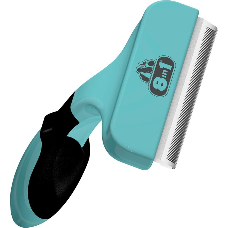 Günstig 8in1 Unterfellbürste Perfect Coat DeShedder Hund L i mPreisvergleich in unserem Onlineshop auf Hundeliebe-shop.de kaufen.
