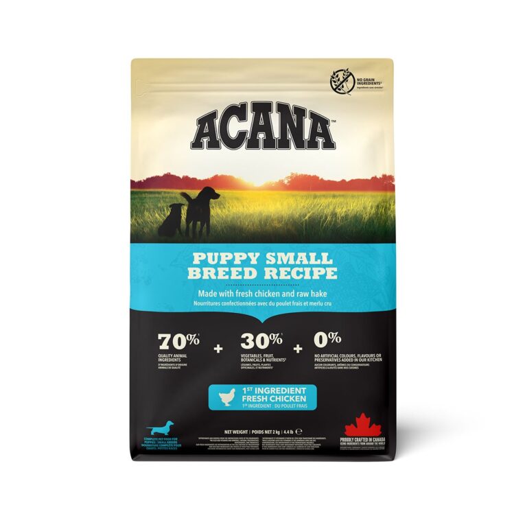 Günstig ACANA Puppy Small Breed Recipe 6kg i mPreisvergleich in unserem Onlineshop auf Hundeliebe-shop.de kaufen.