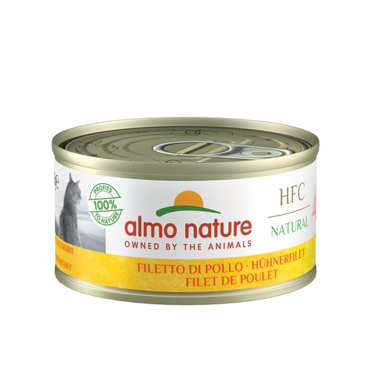Günstig Almo Nature HFC Natural Hühnerfilet 6x70g i mPreisvergleich in unserem Onlineshop auf Hundeliebe-shop.de kaufen.