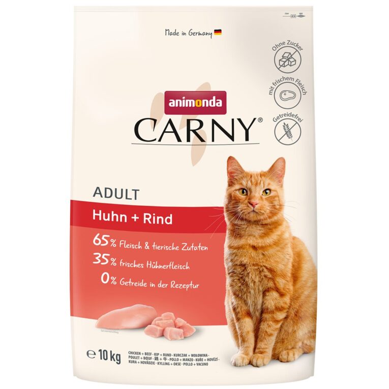 Günstig animonda Carny Adult Huhn + Rind 10kg i mPreisvergleich in unserem Onlineshop auf Hundeliebe-shop.de kaufen.