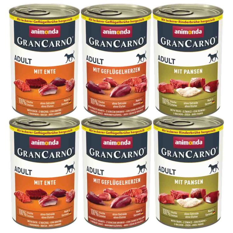 Günstig animonda GranCarno Adult Deftige Variation 24x400g i mPreisvergleich in unserem Onlineshop auf Hundeliebe-shop.de kaufen.