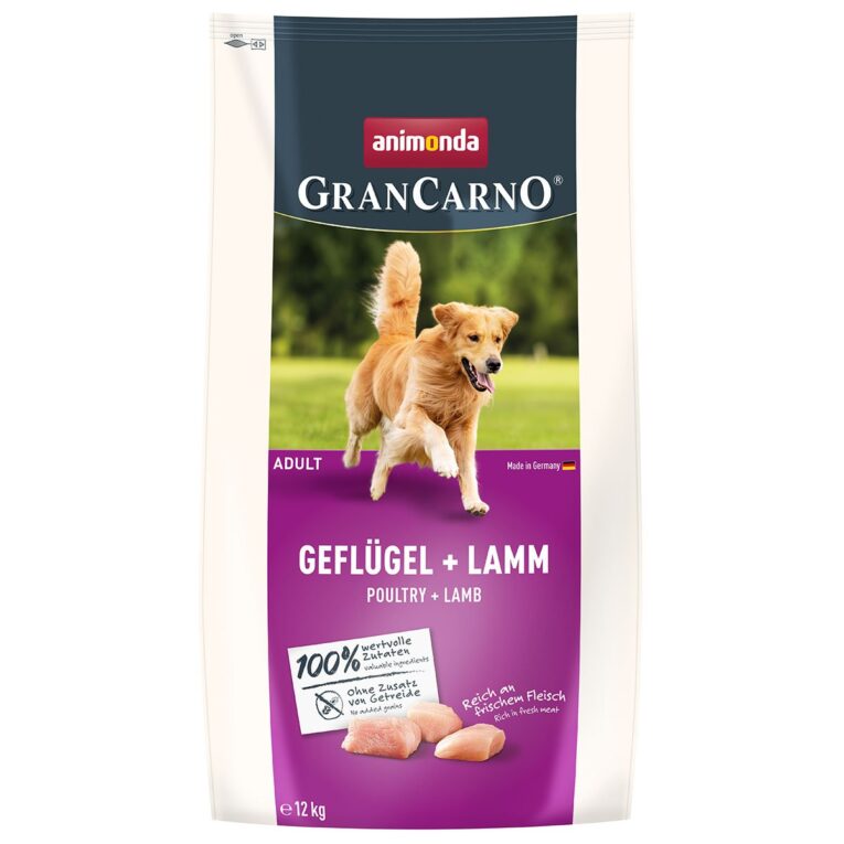 Günstig animonda GranCarno Adult Geflügel + Lamm 12kg i mPreisvergleich in unserem Onlineshop auf Hundeliebe-shop.de kaufen.