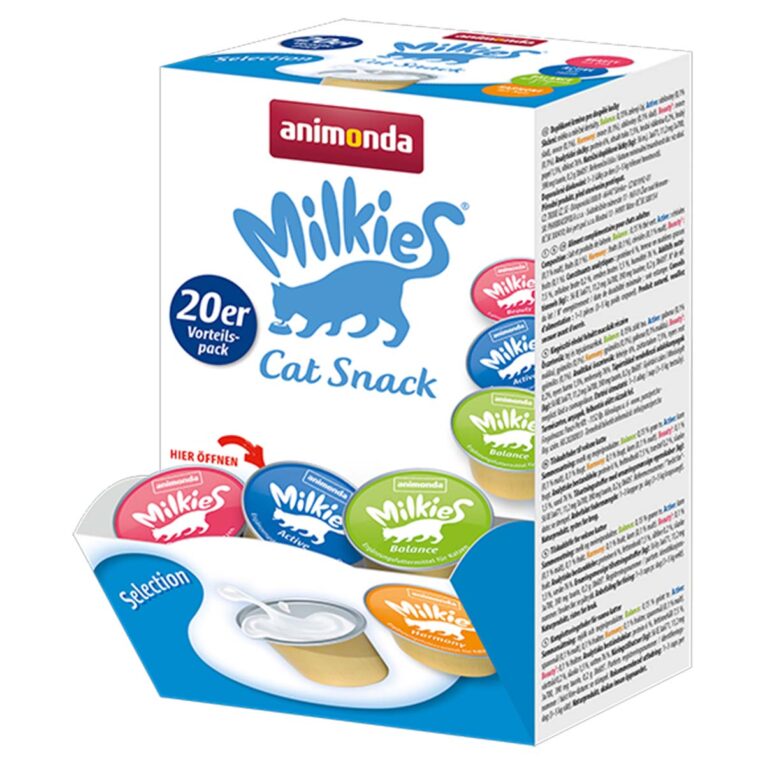 Günstig animonda Milkies Selection Cups 20x15g i mPreisvergleich in unserem Onlineshop auf Hundeliebe-shop.de kaufen.