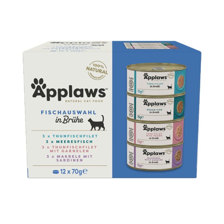 Günstig Applaws Cat Fisch Collection 12x70g i mPreisvergleich in unserem Onlineshop auf Hundeliebe-shop.de kaufen.