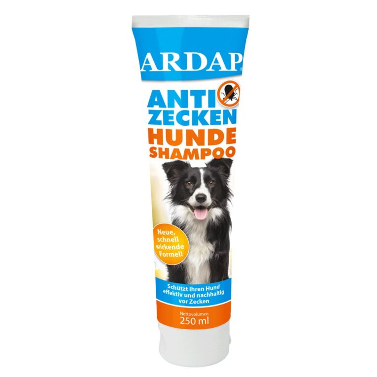 Günstig ARDAP Anti Zecken Shampoo für Hunde 250ml i mPreisvergleich in unserem Onlineshop auf Hundeliebe-shop.de kaufen.