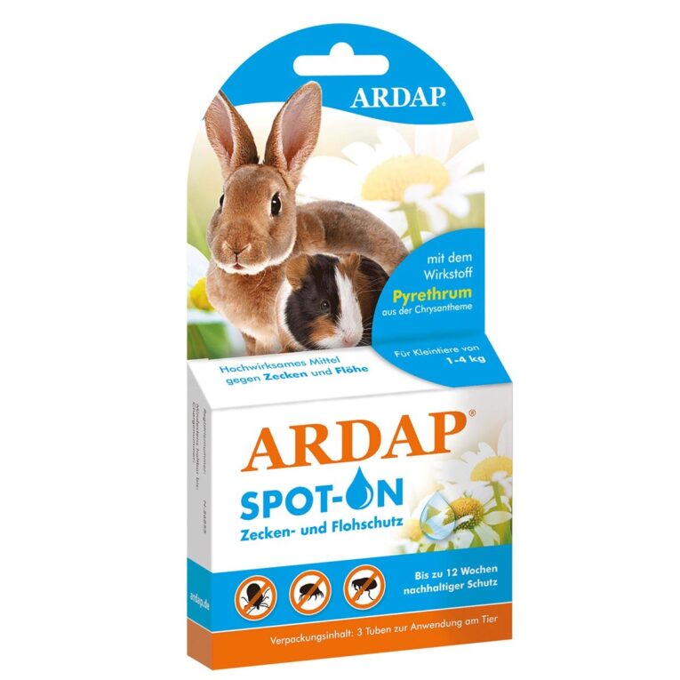 Günstig ARDAP Spot-On für Kleintiere von 1-4 kg i mPreisvergleich in unserem Onlineshop auf Hundeliebe-shop.de kaufen.