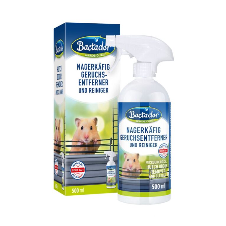 Günstig Bactador Nagerkäfig Geruchsentferner und Reiniger 500ml i mPreisvergleich in unserem Onlineshop auf Hundeliebe-shop.de kaufen.
