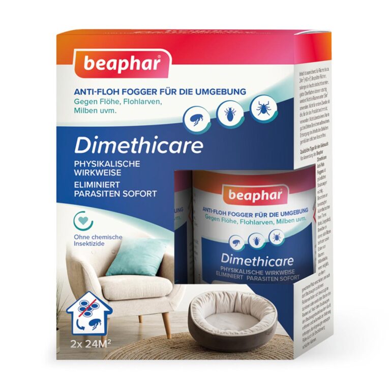 Günstig Beaphar Dimethicare Anti-Floh Mini-Fogger 2x75ml i mPreisvergleich in unserem Onlineshop auf Hundeliebe-shop.de kaufen.